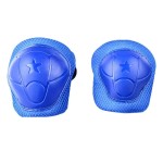 Complete protection set, knee, elbow, wrist, blue color, model CSP01